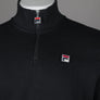 Fila Vintage Ramy 2 1/4 Zip Sweatshirt Black