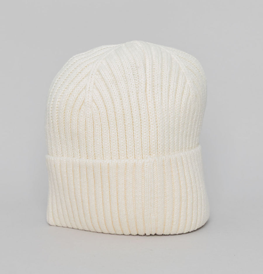 Fila Vintage Ricco Ribbed Watchman Beanie Gardenia