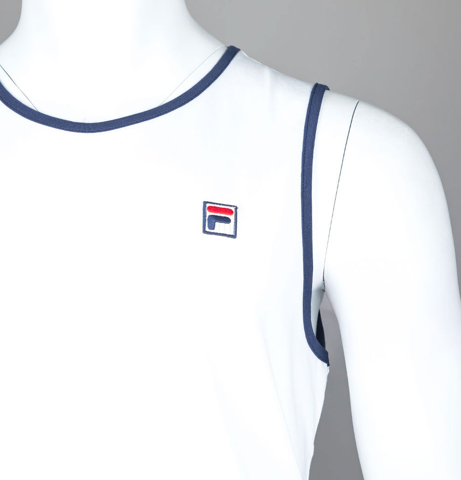 Fila Vintage Robin Vest White/Fila Navy