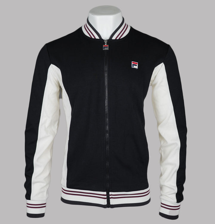 Fila Vintage Settanta Track Jacket Black/Gardenia/Fig/Charcoal