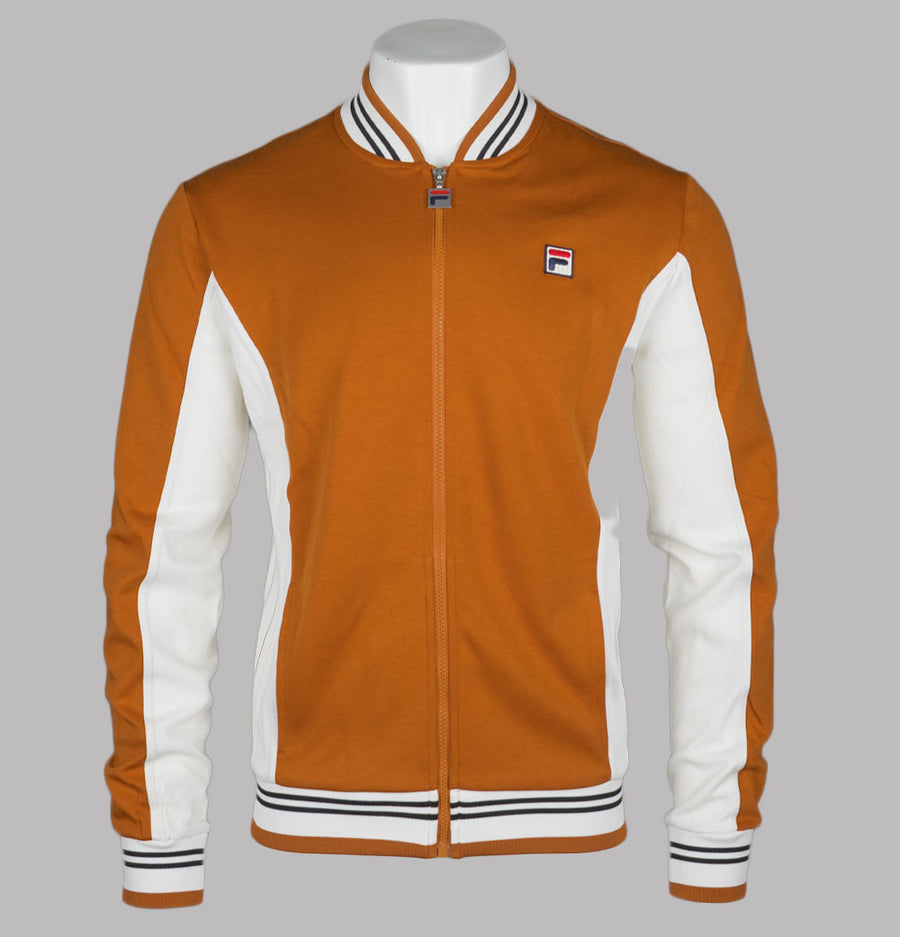 Fila Vintage Settanta Track Jacket Pumpkin Spice/Gardenia/Black