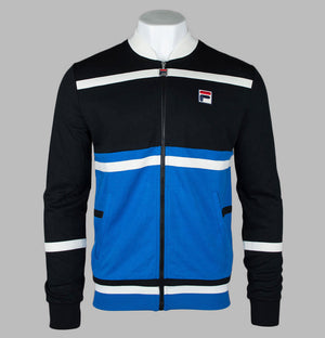 Fila Vintage Stefan Archive Track Top Black/Turkish Sea/Gardenia