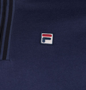 Fila Vintage Taylor 1/2 Zip Sweatshirt Fila Navy/Black