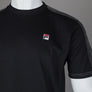 Fila Vintage Trey T-Shirt Black/Gardenia