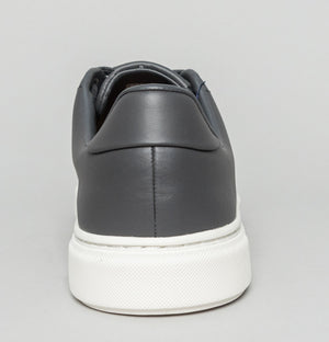 Fred Perry B71 Leather Trainers Gunmetal