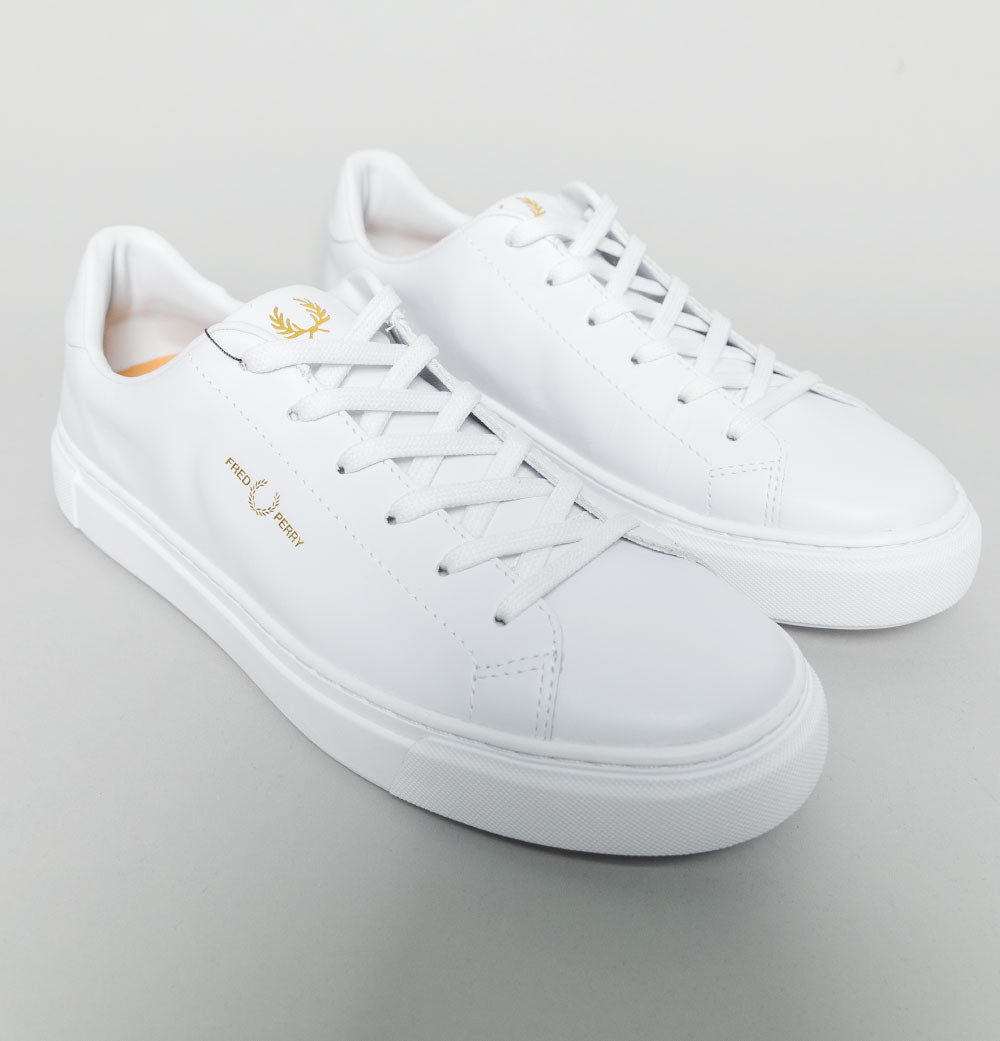 Fred perry womens outlet white trainers