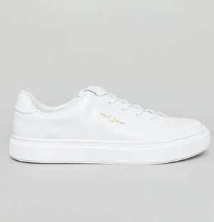 Fred Perry B71 Leather Trainers White