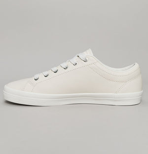 Fred Perry Baseline Leather Trainers Porcelain/Warm Grey