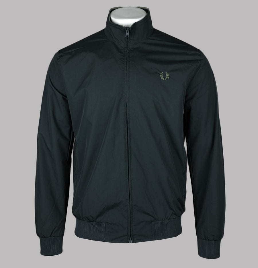 Fred Perry Brentham Jacket Night Green