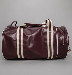 Fred Perry Classic Barrel Bag Oxblood/Ecru