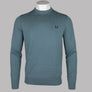 Fred Perry Classic Crew Neck Jumper Stockport Blue