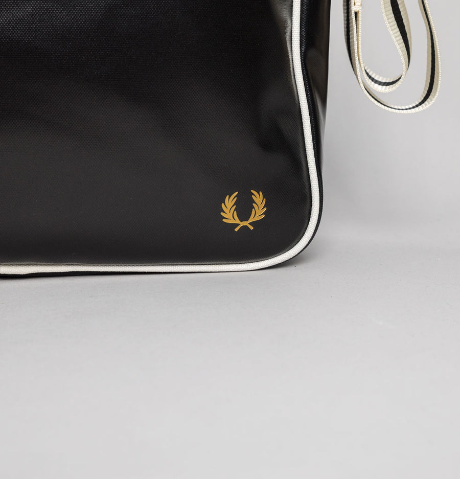 Fred Perry Classic Shoulder Bag Black/Ecru