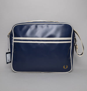 Fred Perry Classic Shoulder Bag Carbon Blue/Ecru