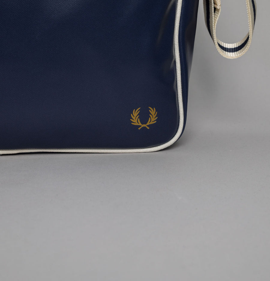 Fred Perry Classic Shoulder Bag Carbon Blue/Ecru