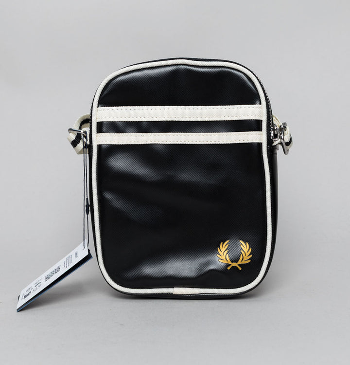 Fred Perry Classic Small Side Bag Black/Ecru