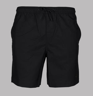 Fred Perry Classic Swim Shorts Black/Court Green