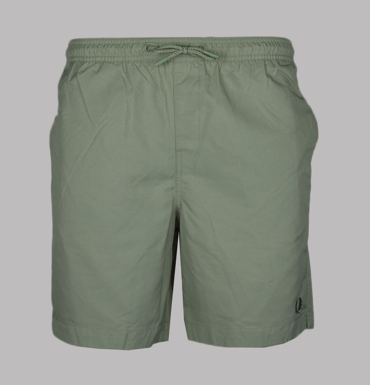 Fred Perry Classic Swim Shorts Olive Mint