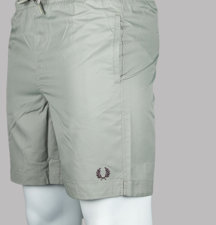 Fred Perry Classic Swim Shorts Warm Grey