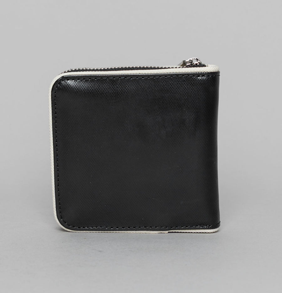 Fred Perry Classic Zip Around Wallet Black/Ecru