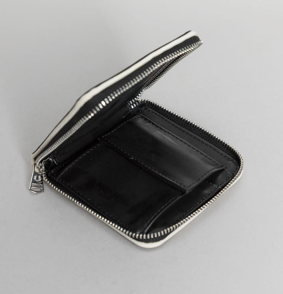 Fred Perry Classic Zip Around Wallet Black/Ecru