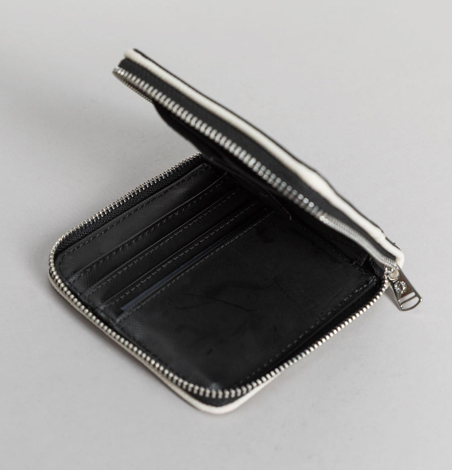 Fred Perry Classic Zip Around Wallet Black/Ecru