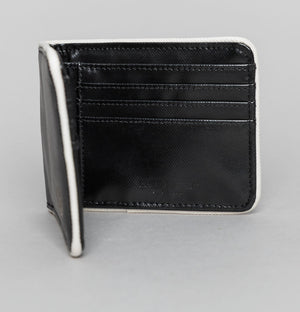 Fred Perry Coated Billfold Wallet Black/Ecru