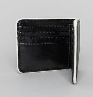 Fred Perry Coated Billfold Wallet Black/Ecru