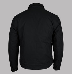 Fred Perry Cotton Caban Jacket Black