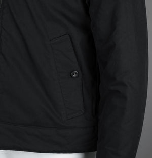 Fred Perry Cotton Caban Jacket Black
