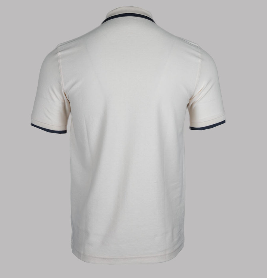 Fred Perry Crepe Pique Polo Shirt Silky Peach