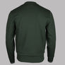 Fred Perry Crew Neck Sweatshirt Court Green/Snow White/Navy