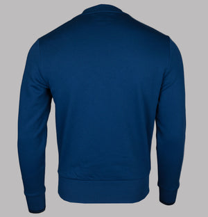 Fred Perry Crew Neck Sweatshirt Shaded Cobalt