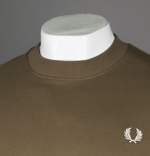 Fred Perry Crew Neck Sweatshirt Shaded Stone