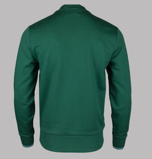 Fred Perry Crew Neck Sweatshirt Sport Green/Track Blue