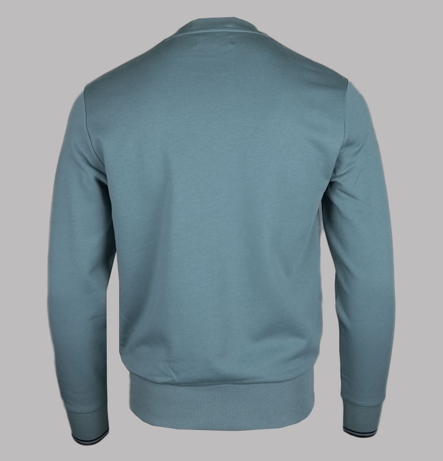 Fred Perry Crew Neck Sweatshirt Stockport Blue/Navy