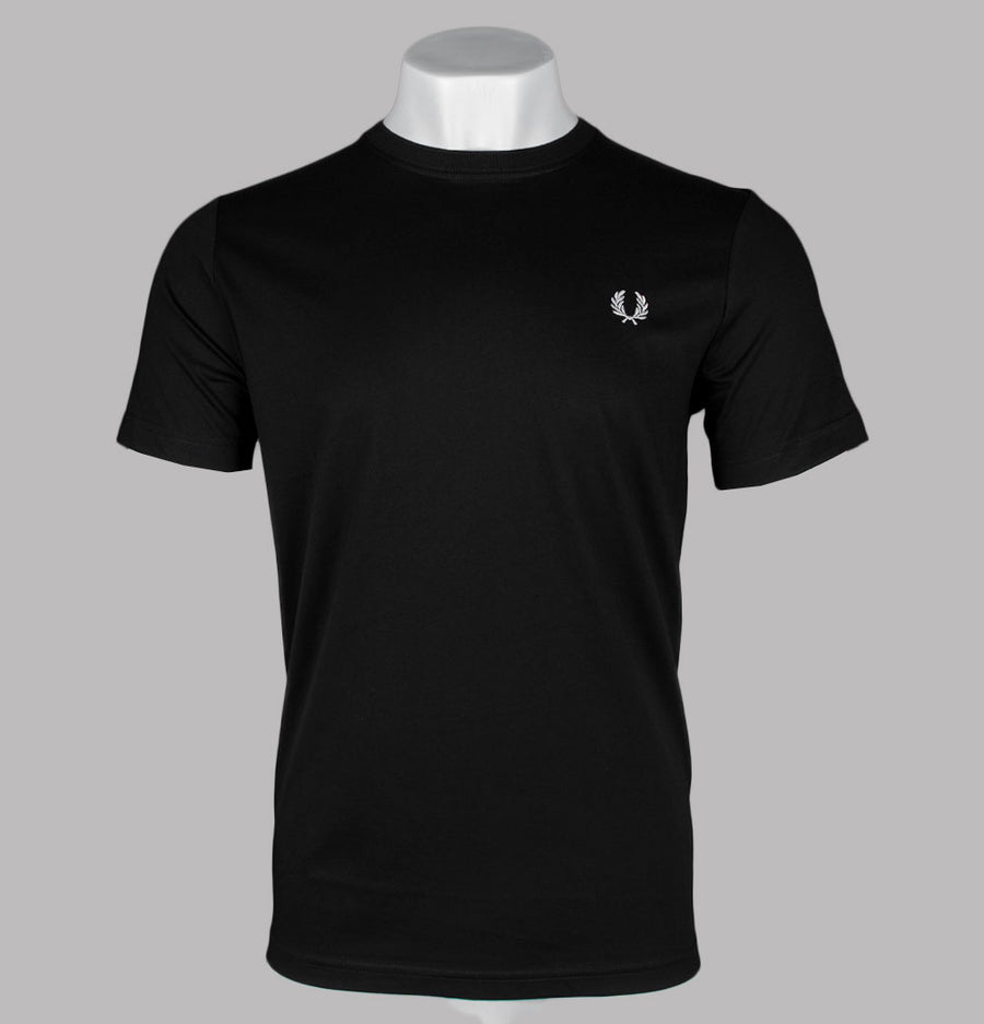 Fred Perry Crew Neck T-Shirt Black