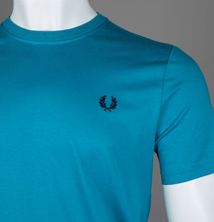 Fred Perry Crew Neck T-Shirt Ocean/Navy