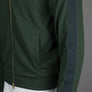Fred Perry Dash Taped Track Jacket Court Green