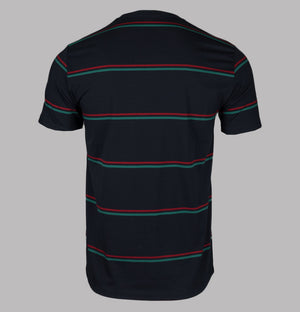 Fred Perry Fine Stripe T-Shirt Navy