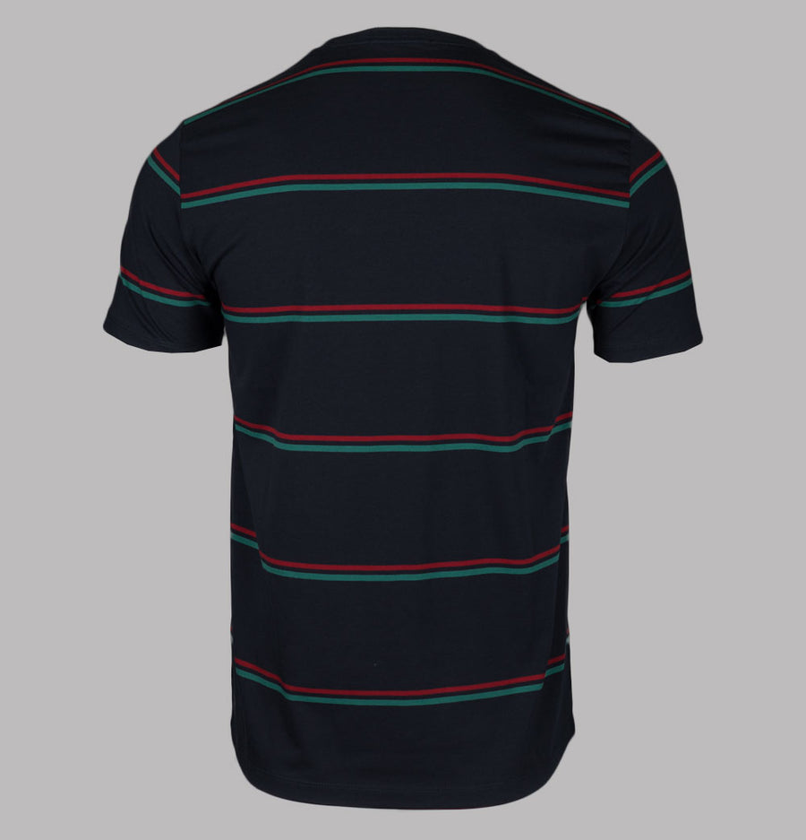 Fred Perry Fine Stripe T-Shirt Navy