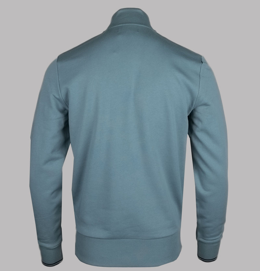 Fred Perry Half Zip Sweatshirt Stockport Blue/Navy