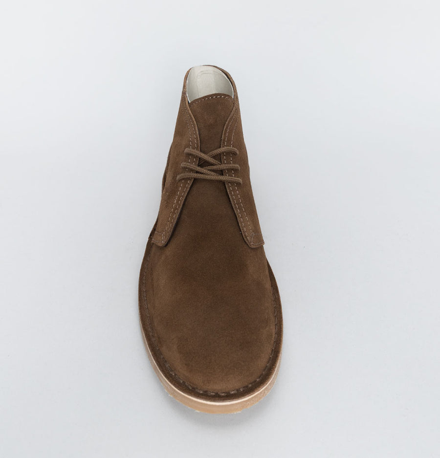 Fred Perry Hawley Suede Boots Marsh Brown