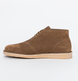 Fred Perry Hawley Suede Boots Marsh Brown