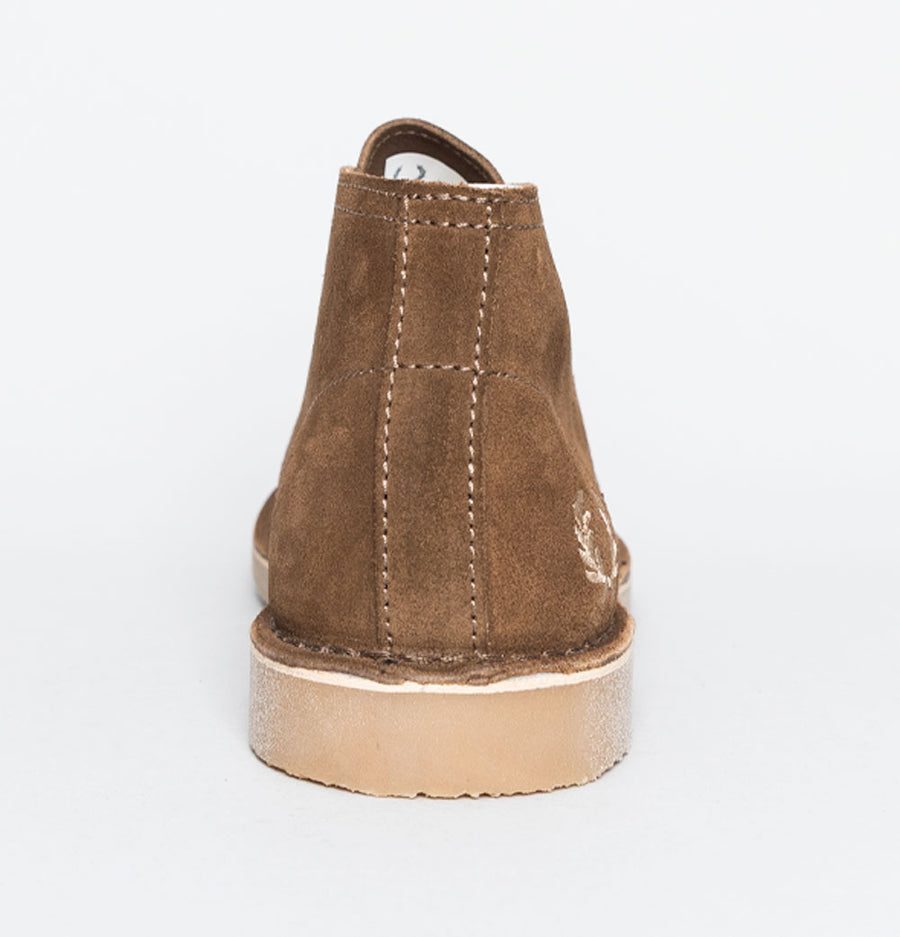 Fred Perry Hawley Suede Boots Marsh Brown