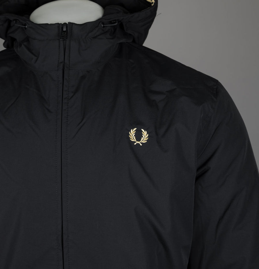 Fred Perry Hooded Brentham Jacket Black