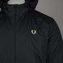 Fred Perry Hooded Brentham Jacket Black