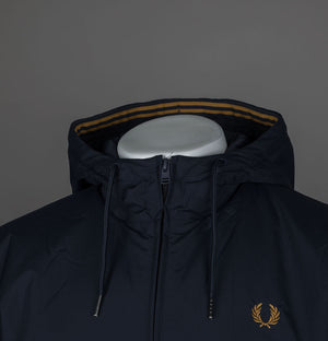 Fred Perry Hooded Brentham Jacket Navy