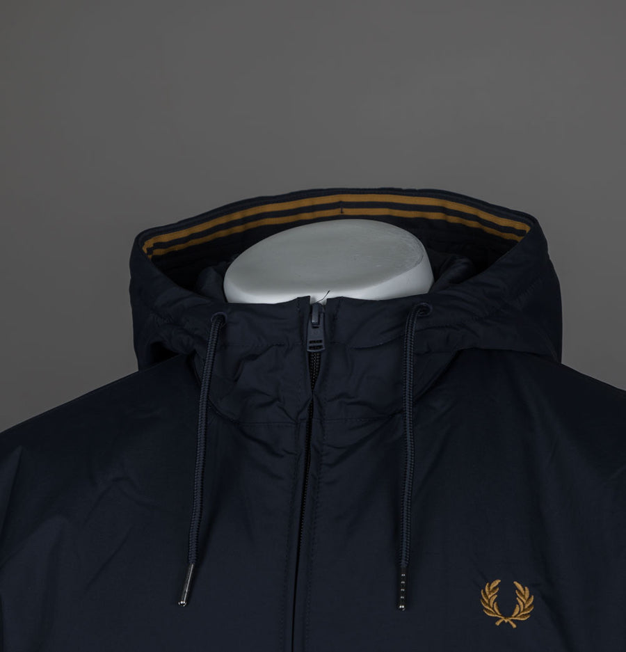 Fred Perry Hooded Brentham Jacket Navy