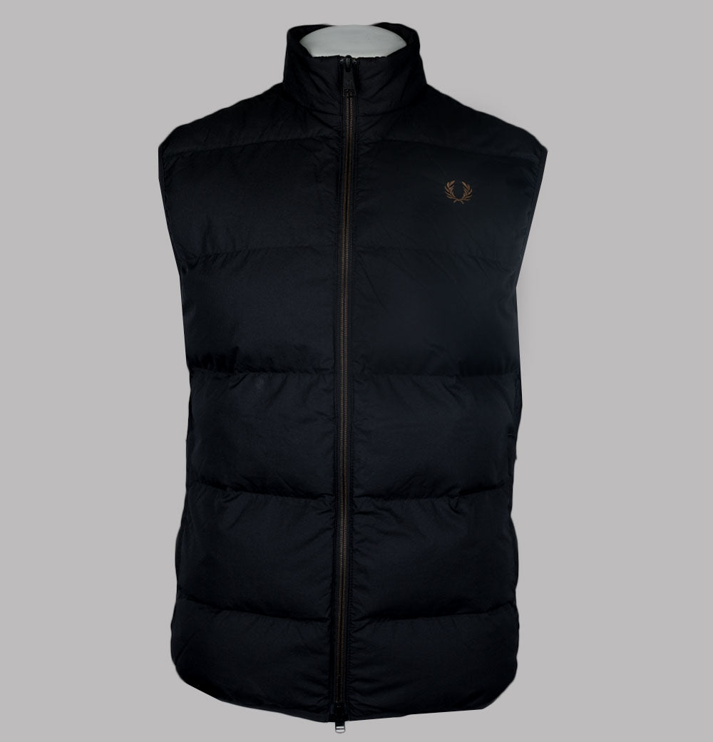 Fred Perry Insulated Gilet Black