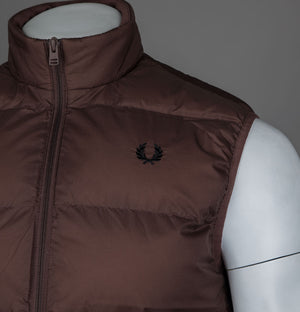 Fred Perry Insulated Gilet Carrington Brick